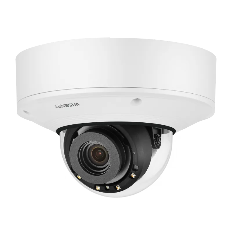 Hanwha XNV-9082R | 4K Vandal-Resistant IR Outdoor Network Dome Camera