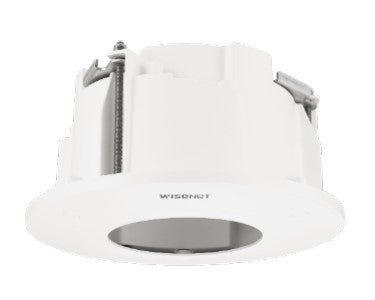 Hanwha Tec SHD-1408FPW Plenum Rated Flush Mount, White Color