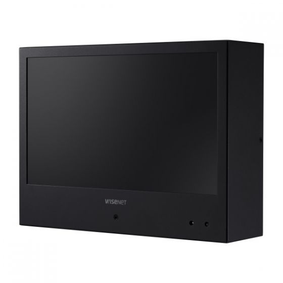 Hanwha Tec SMT-1030PV 10 Poe+ Public View Monitor (black) With 2 Megapixel Camera