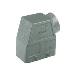 Harting 09-30-010-0522 | Han B Hoods: Han B Hood Side Entry HC 4 Pegs PG 21