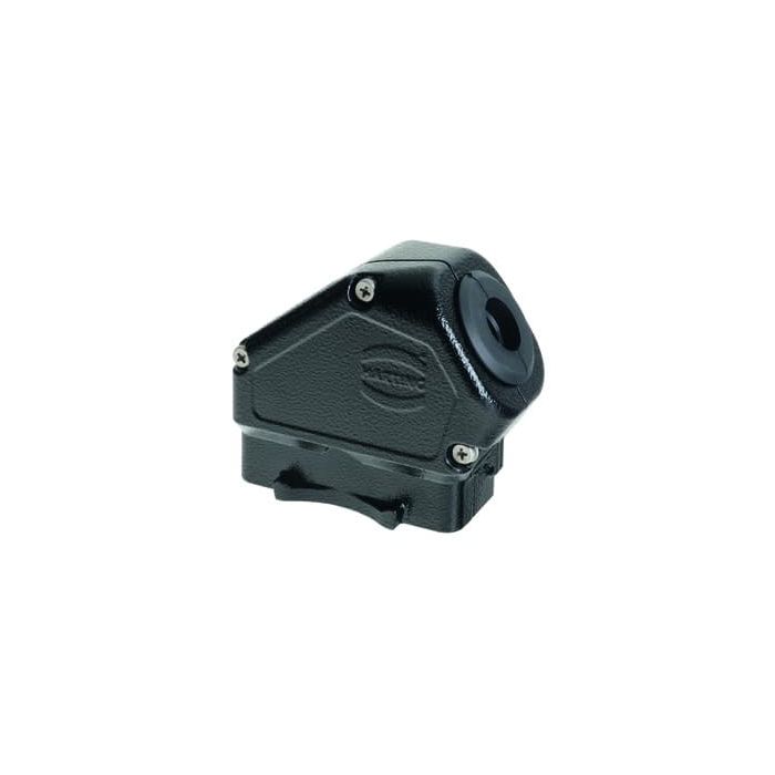 Harting 11307160520 | Han 16B Easy Hood, Side Entry, Black