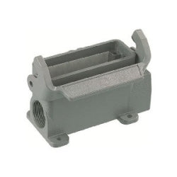 Harting 19200160291 | Han A standard housing, surface mounting size 16 A, HC 1 side entry M25, 2 x 25