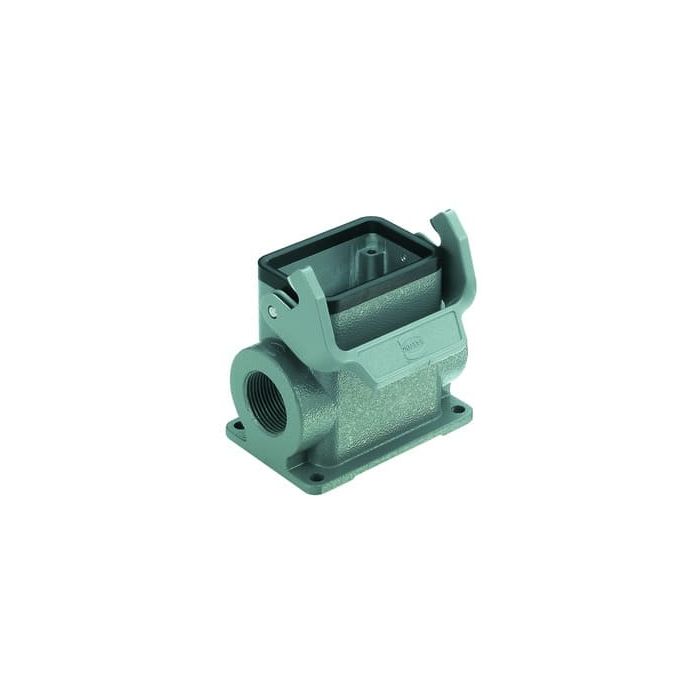 Harting 19300060292 | Han B Housings: Han B Base Surface HC 1 Lever 2 x M32