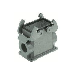 Harting 19300100271 | Han B Housings: Han B Base Surface HC 2 Levers 1 x M25