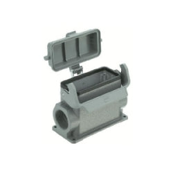 Harting 19300160297 | Han B Housings: Han B Base SM HC 1 x M32 plastic Cover