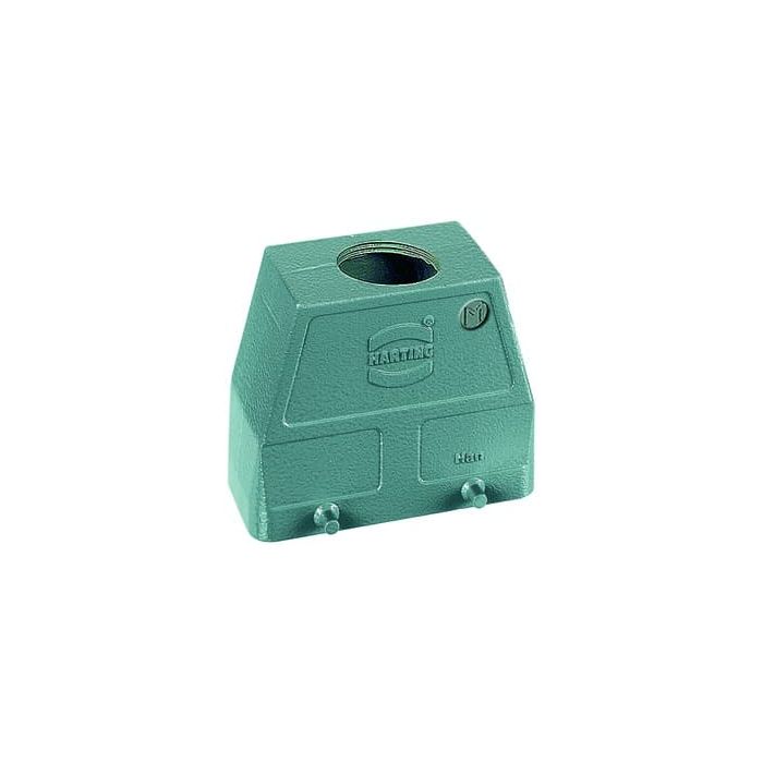 Harting 19300100428 | Han B Hoods: Han B Hood Top Entry HC 4 Pegs M40