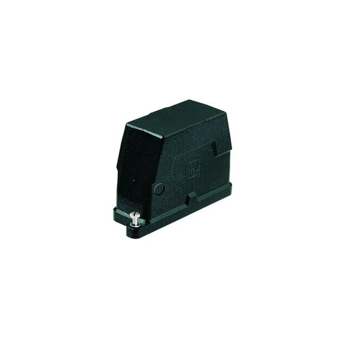 Harting 19400100513 | Han 10HPR Base Panel 1× M40 Screw Lock