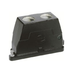 Harting 19400240432 | Han HPR Hoods: Han 24HPR Hood TE 2x M32 Screw Lock