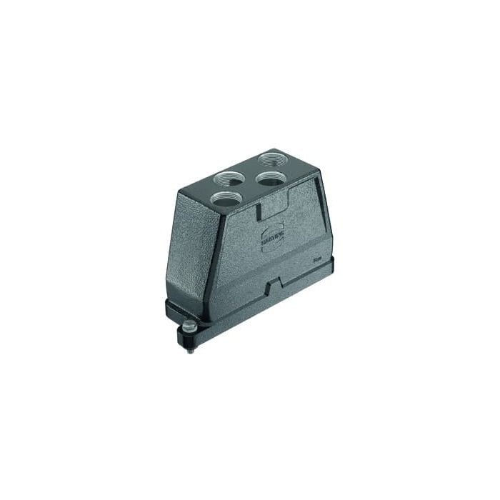 Harting 19400240474 | Han HPR Hoods: 24HPR Hood, Top Entry, 4xM25 Screw Lock
