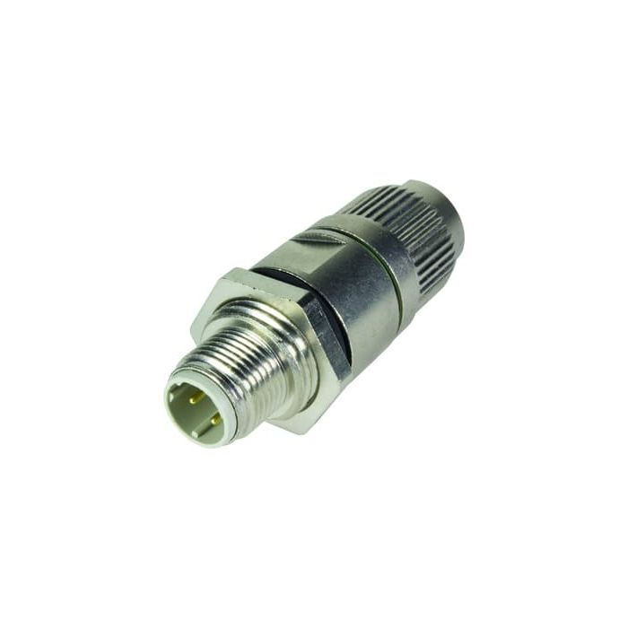 Harting 21033811425 | Harax Sensor Male, M12 IDC Shielded D-Coded, 4-Pole