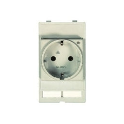 Harting 39500010001 | Han Port: Plug socket module Germany W. LED (VDE)