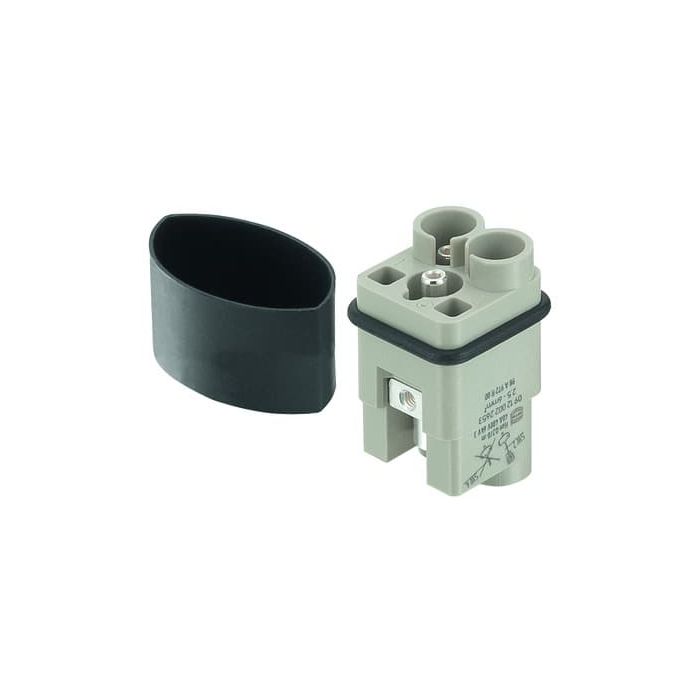 Harting 9120022654 | Han Q Male Insert: Han Q 2/0-m HV 2, 5-6 mm