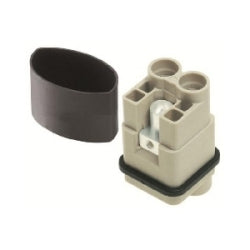 Harting 9120022754 | Han Q Female Insert: Han Q 2/0-f HV 2, 5-6 mm