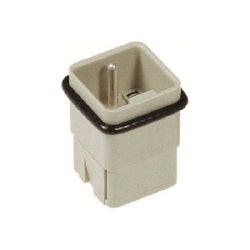 Harting 9120053001 | Han Q Male Insert: Han Q 5/0 Male Insert Crimp