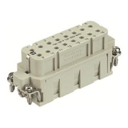 Harting 9200163101 | Han A Female Insert-Crimp: Han A 16 Position F Insert Crimp