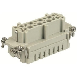 Harting 9330162716 | Han E Female Insert: Han 16 ES-F Insert