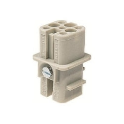 Harting 9360083101 | Han D Female Insert: Han 8D Female Insert Crimp