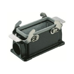 Harting 9370161230 | Han M Housings: Han M Base Surface LC 2 Levers 1 x Pg21
