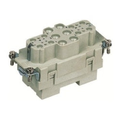 Harting 9380182702 | Han K Female Insert: Han K 6/12 Position F Insert (6-10mm2)