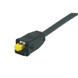 Harting 9451251760 | Han3A RJ45 Hybrid: RJI Han3A RJ45 Hybrid 10G, Plug, plastic, Cat.6, IDC, 8-pol