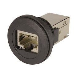 Harting 9454521561 | Har?port RJ45 CAT6 Coupler, Black