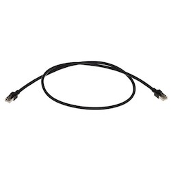 Harting 9459711122 | RJ45 Industrial CAT5e Patch Cable, PUR, Black, 1?m, Halogen?Free