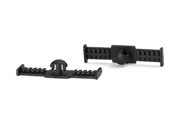 HellermannTyton 102-69067 | Bundling Clip with Arrowhead, 1.5" Long, 0.03 - 0.05" Panel Thickness, PA66HIRHS, Black, 500/pkg