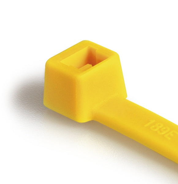 HellermannTyton 111-02387 | Heavy Duty Cable Tie, 32.3" Long, UL Rated, 175lb Tensile Strength, PA66, Yellow, 50/pkg
