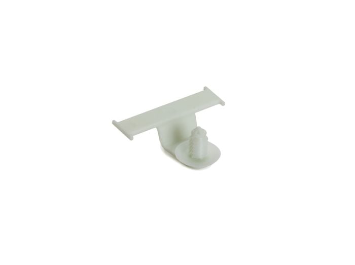 HellermannTyton 133-01497 | Standoff Bundling Clip, 1.73" Long, Panel Thickness 0.02u0.27", PA66HIRHSUV, Natural, 3000/carton