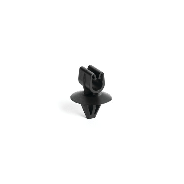 HellermannTyton 133-03178 | Tube and Pipe Clip with 6.5mm Arrowhead, 4.7-5.1mm Diameter, PA66HIRHS, Black, 4000/ctn