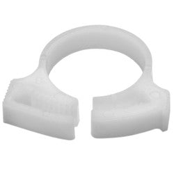 HellermannTyton 133-03800 | Edge Clip and Tape Clip, Panel Thickness .03" - .08", 1.43" Long, PA66HIRHS, Cream, 4000/ctn