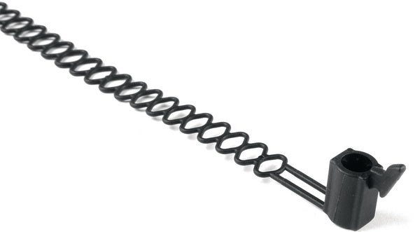 HellermannTyton 150-28140 | Ladder Stud Mount, 4.3" Length, Stud Diameter .2", Max Bundle Diameter 0.91", Pa66, Black, 500/Pkg