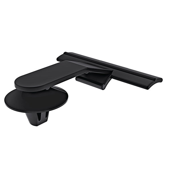 HellermannTyton 150-45397 | Standoff Bundling Clip, 1.6" Long, Panel Thickness .02 - .07", Pa66Hirhs, Black, 500/Box