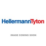 HellermannTyton 166-90989 | Helaguard Non-Metallic Conduit, IP68, PA6 FR Slit Type, Black, 164 ft / 50 m Roll