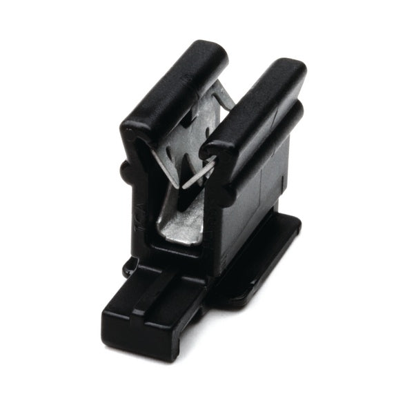 HellermannTyton 151-00464 | Connector Clip, Panel Thickness 1.0-3.0Mm, Pa66Hirhs, Black, 1000/Pkg