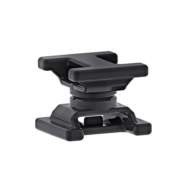 HellermannTyton 151-00644 | Dual Swivel Saddle Spacer For T50-T250, Bundle Diameter 0.25 - 3.0", Pa66Hs/Pom, Black, 50/Pkg