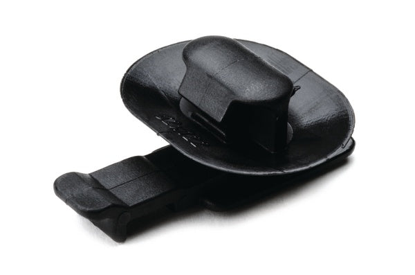 HellermannTyton 151-00835 | Connector Clip, 0.7 - 1.3 mm Panel Thickness, 6.2 x 12.2 mm Hole Dia, PA66HIRHS, Black, 10,000/box