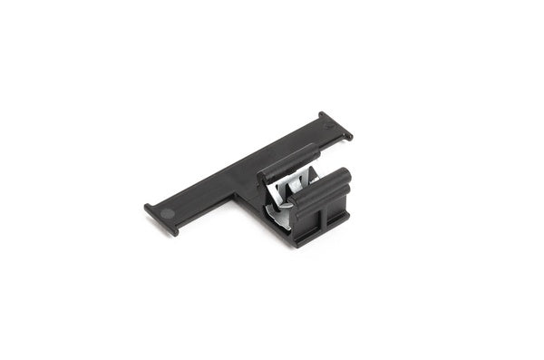 HellermannTyton 151-01206 | Edge Clip and Tape Clip, Panel Thickness 3.0-6.0mm, 1.97" Long, PA66HIRHS, Black, 5000/box