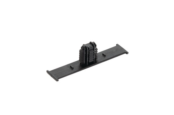 HellermannTyton 151-01403 | Bundling Clip w/Oval Fir Tree, 2.28" L, 0.02 - 0.24" Panel Thickness, PA66HIRHS, Black, 8000/ctn