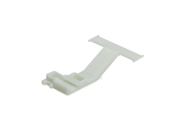 HellermannTyton 151-01404 | Connector Clip with Bracket, 2.79" Long, PA66HIRHS, Natural, 800/box