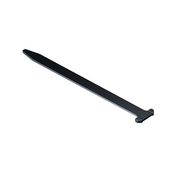 HellermannTyton 151-01529 | Ratchet P-Clamp Tension Tab, Pa66Hirhsuv, Black, 100/Bg