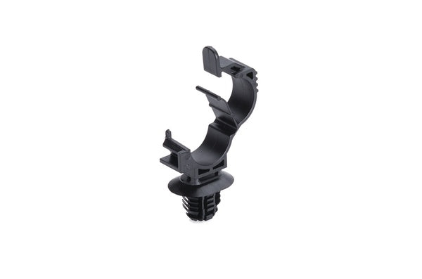 HellermannTyton 151-02218 | LOC Locking Clamp, 10-14 mm Bundle Dia with FT9X12 Fir Tree, PA66HIRHSUV, Black, 100/pkg