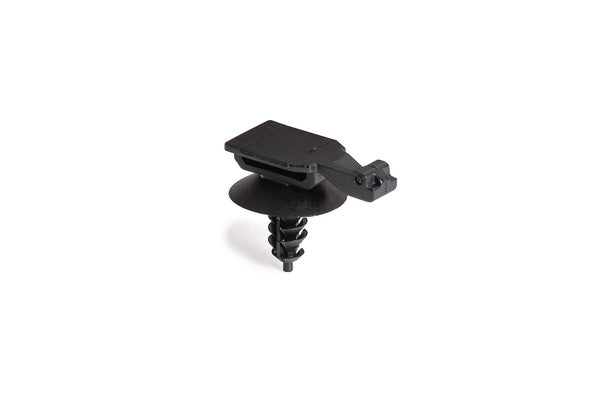 HellermannTyton 151-02459 | USCAR Conn Clip with Fir Tree, 11mm, 5.0 mm Dia and M6 Threaded Hole, PA66HIRHSUV, Black, 5000/ctn