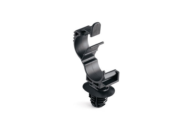 HellermannTyton 151-02552 | LOC Locking Clamp, 10-14 mm, with 4 x Oval Fir Tree, PA66HIRHSUV, Black, 1000/ctn