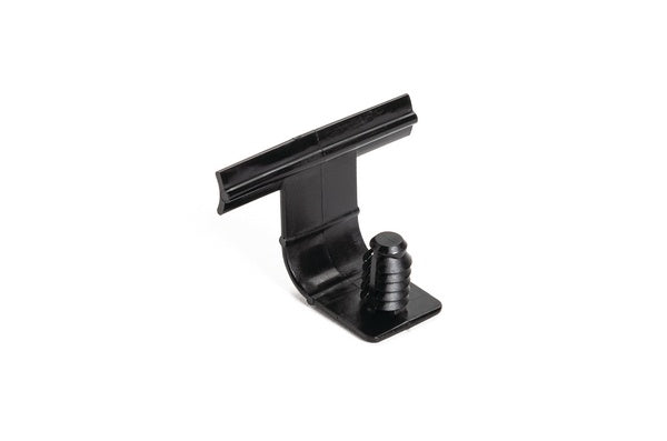 HellermannTyton 151-02741 | Standoff Bundling Clip, 1.6" Long, Panel Thickness 0.6-.6.1 mm, PA66HIRHSUV, Black, 2,000/carton