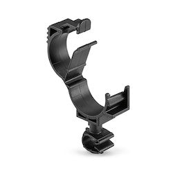 HellermannTyton 156-01879 | LOC Locking Clamp, 15-19 mm, to MOC Clip, 7 mm, PA66HIRHSUV, Black, 1000/ctn