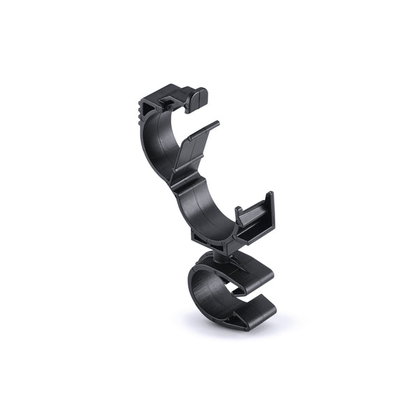 HellermannTyton 156-01891 | LOC Locking Clamp, 15-19 mm, to MOC Clip, 16 mm, PA66HIRHSUV, Black, 1000/ctn