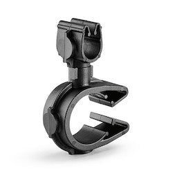 HellermannTyton 156-01956 | MOC Clip to MOC Clip Perpendicular, 6 mm, 16 mm Perpendicular, PA66HIRHSUV, Black, 1000/ctn