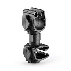 HellermannTyton 156-01972 | MOC Clip to MOC Clip Perpendicular, 7 mm, 5 mm Perpendicular, PA66HIRHSUV, Black, 1000/ctn