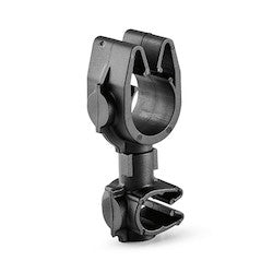 HellermannTyton 156-02056 | MOC Clip to MOC Clip Perpendicular, 10 mm, 6 mm Perpendicular, PA66HIRHSUV, Black, 1000/ctn